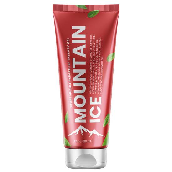 Mountain Ice Sports Recovery Muscle Therapy Pain Relief Gel - 4 fl oz