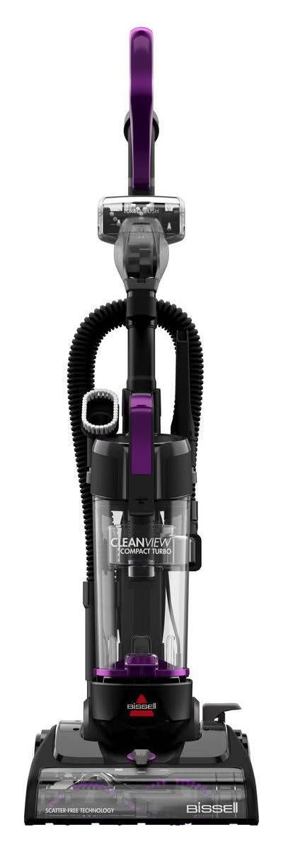 Bissell Clean View Compact Turbo Upright Vacuum Cleaner, Black