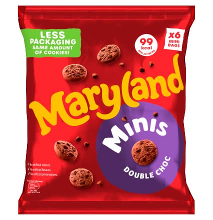 Maryland Double Choc, Minis Cookies (6 pack)