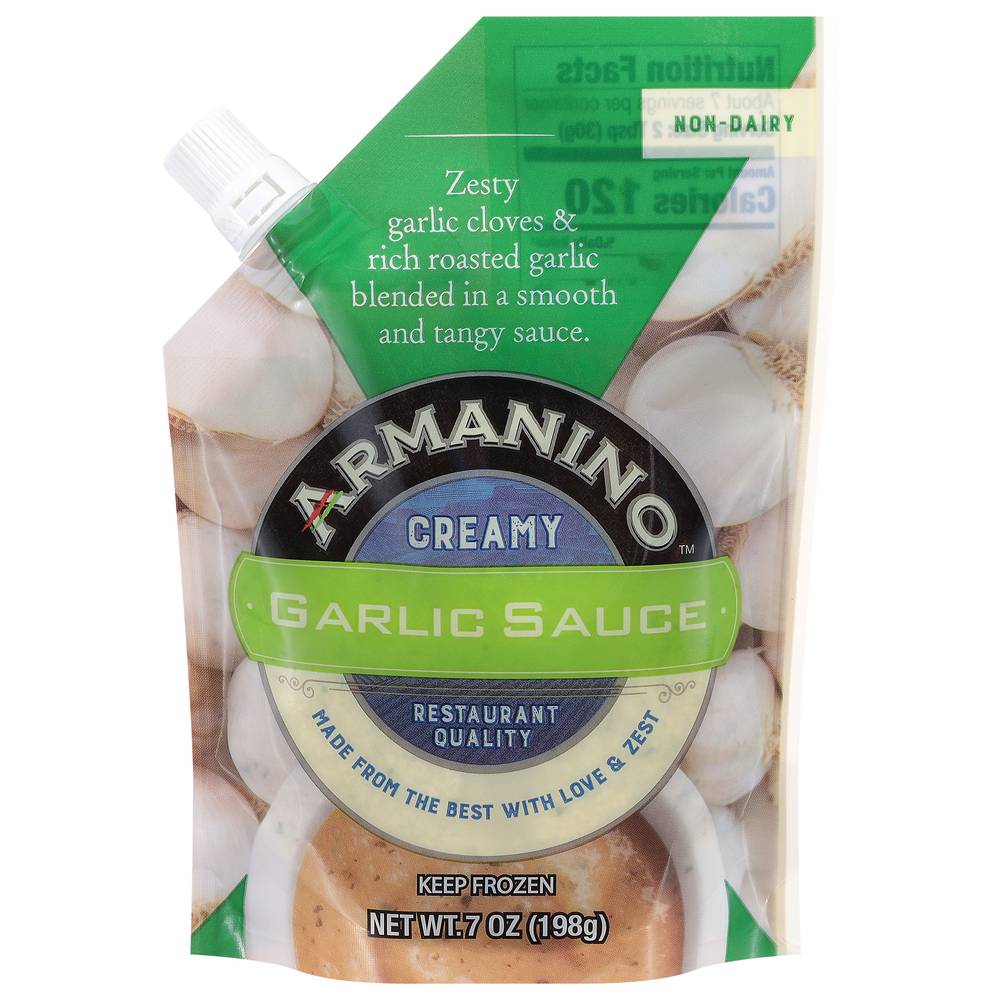 Armanino Non Dairy Creamy Garlic Sauce (7 oz)