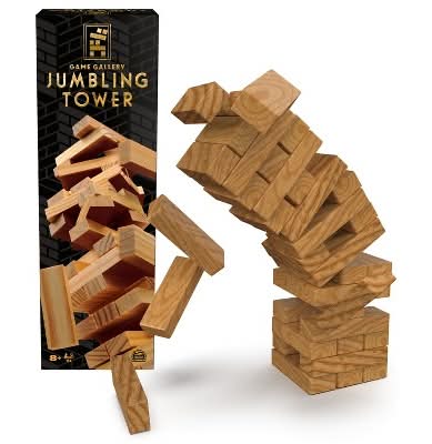 Game Gallery Jumbling Tower Board Game (48 ct)