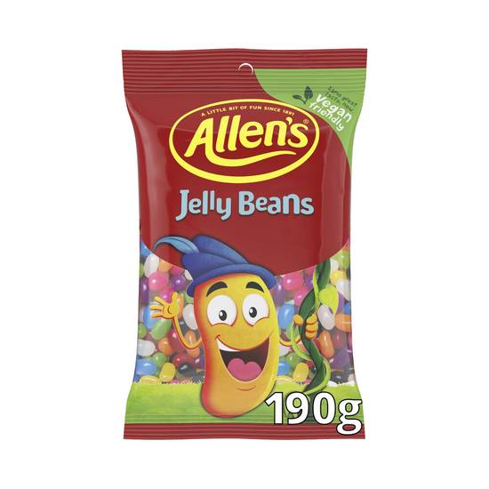 Allen's Lollies Jelly Beans Vegan Friendly 190g