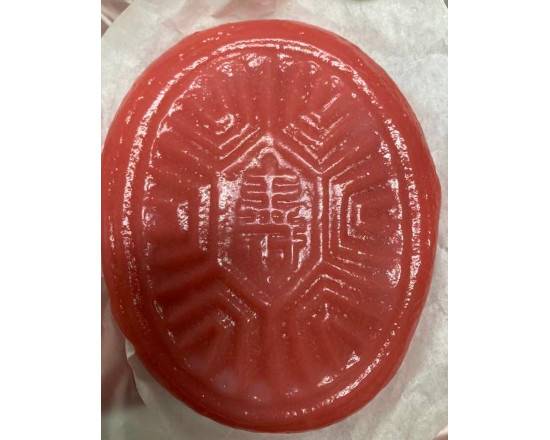 手作紅龜粿紅豆口味1個約130g±10%(黎明市場精選商品/D012-48)