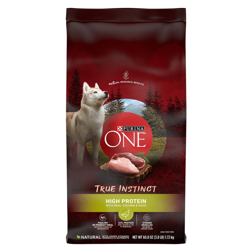 Purina One True Instinct High Protein Chicken & Duck Adult Food (3.79 lbs)