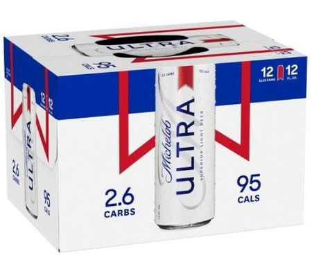 Michelob Ultra Superior Light American Lager Beer (12 x 12 fl oz)