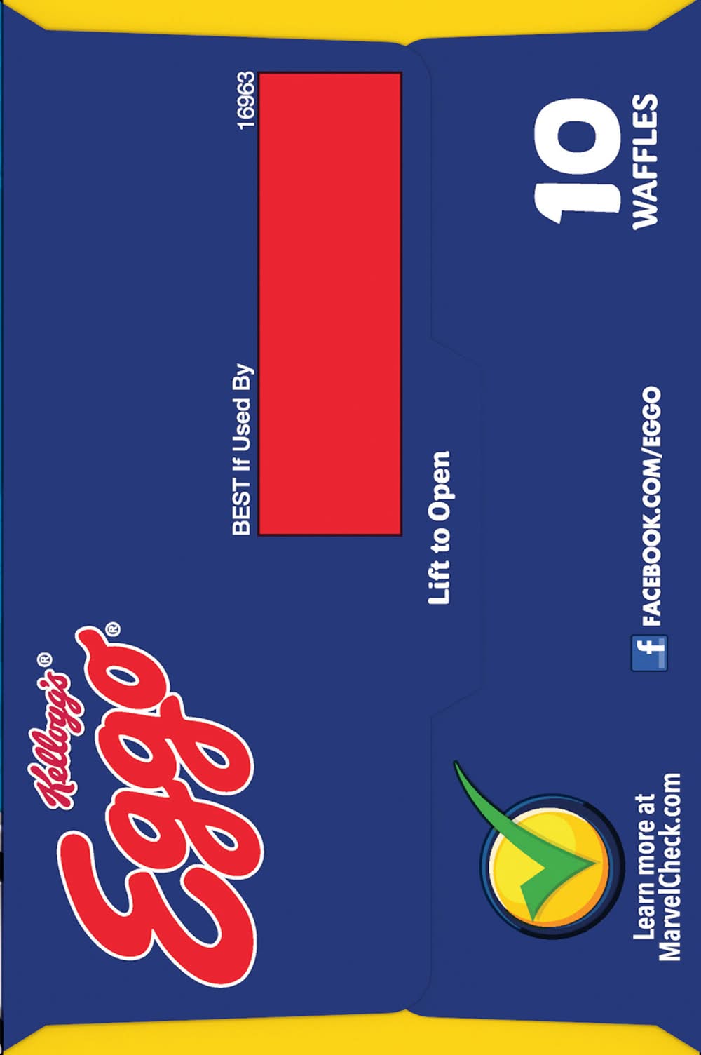 Eggo Spider-Man Mixed Berry Marvel Waffles (12.3 oz, 10 ct