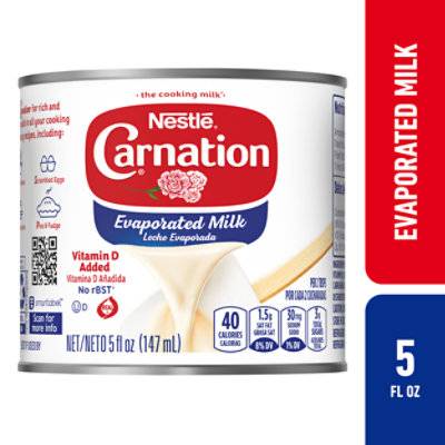 Nestle Evaporated Milk Vitamin D Added - 5 Fl. Oz.