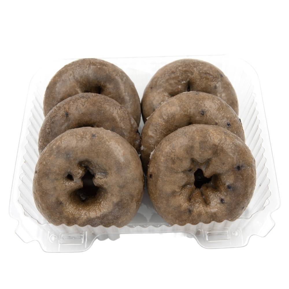 Weis Quality Glazed Blueberry Cake Donuts