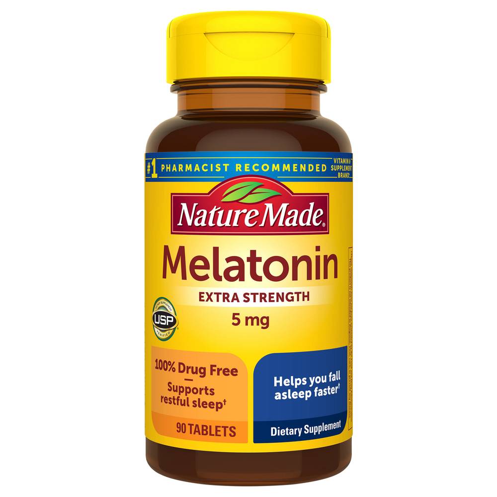 Nature Made Melatonin 5 mg Tablets (58.97 g)