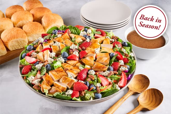 Family Size Summer Berry Salad