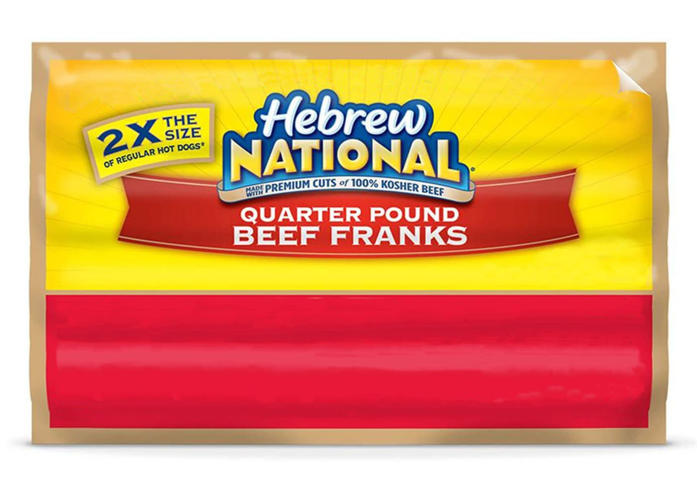 Hebrew National Quarter Pound Beef Franks (16 oz)