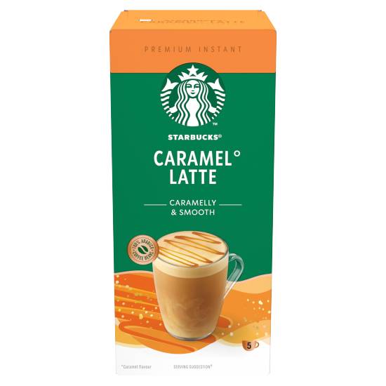 Starbucks Premium Instant Caramel Latte 5 X 23g (115g)