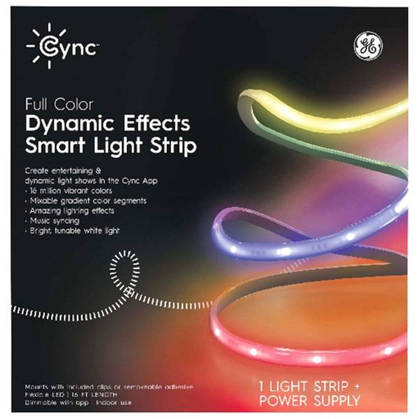 GE Cync Dynamic Effects Light Strip 16'
