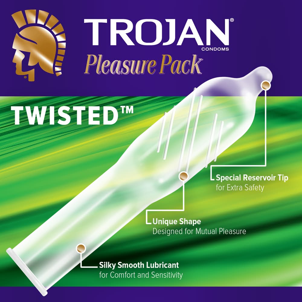 Trojan Pleasure Variety pack Lubricated Condoms Delivery Near Me | Order Online | Uber Eats Trojan Pleasure Variety pack Lubricated Condoms Delivery Near Me | Order Online | Uber Eats