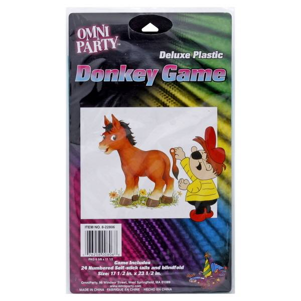 Omni Party Deluxe Plastic Donkey Game