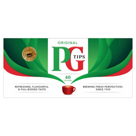 Pg Tips 40 Original Tea Bags 116g