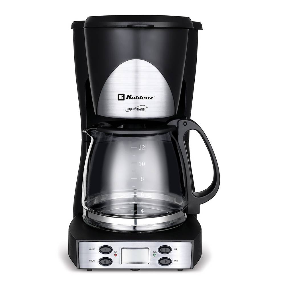 Koblenz cafetera 12 tazas programable (capacidad: 1.5 l)