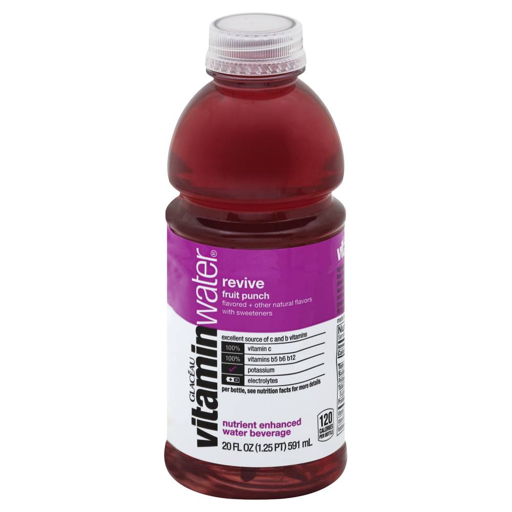 Vitaminwater Revive Fruit Punch Water (20 fl oz)