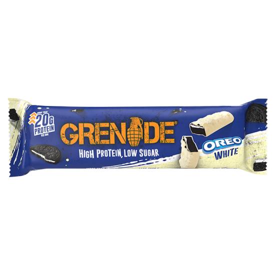 Grenade Oreo White, High Protein Low Sugar Bar (60g)