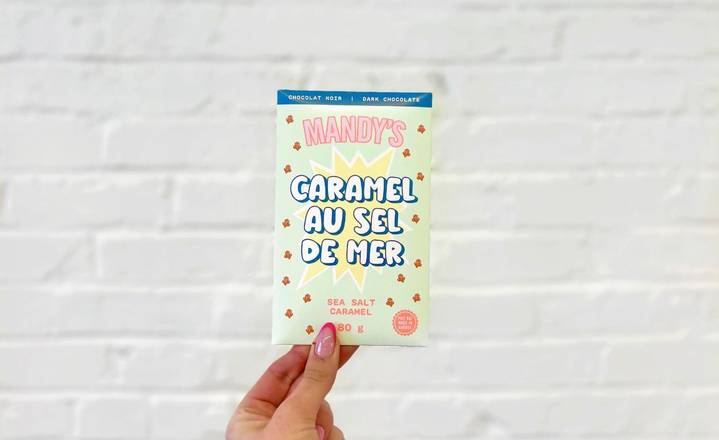 CHOCOLAT MANDY'S - CARAMEL AU SEL DE MER // MANDY'S CHOCOLATE - CARAMEL SEA SALT