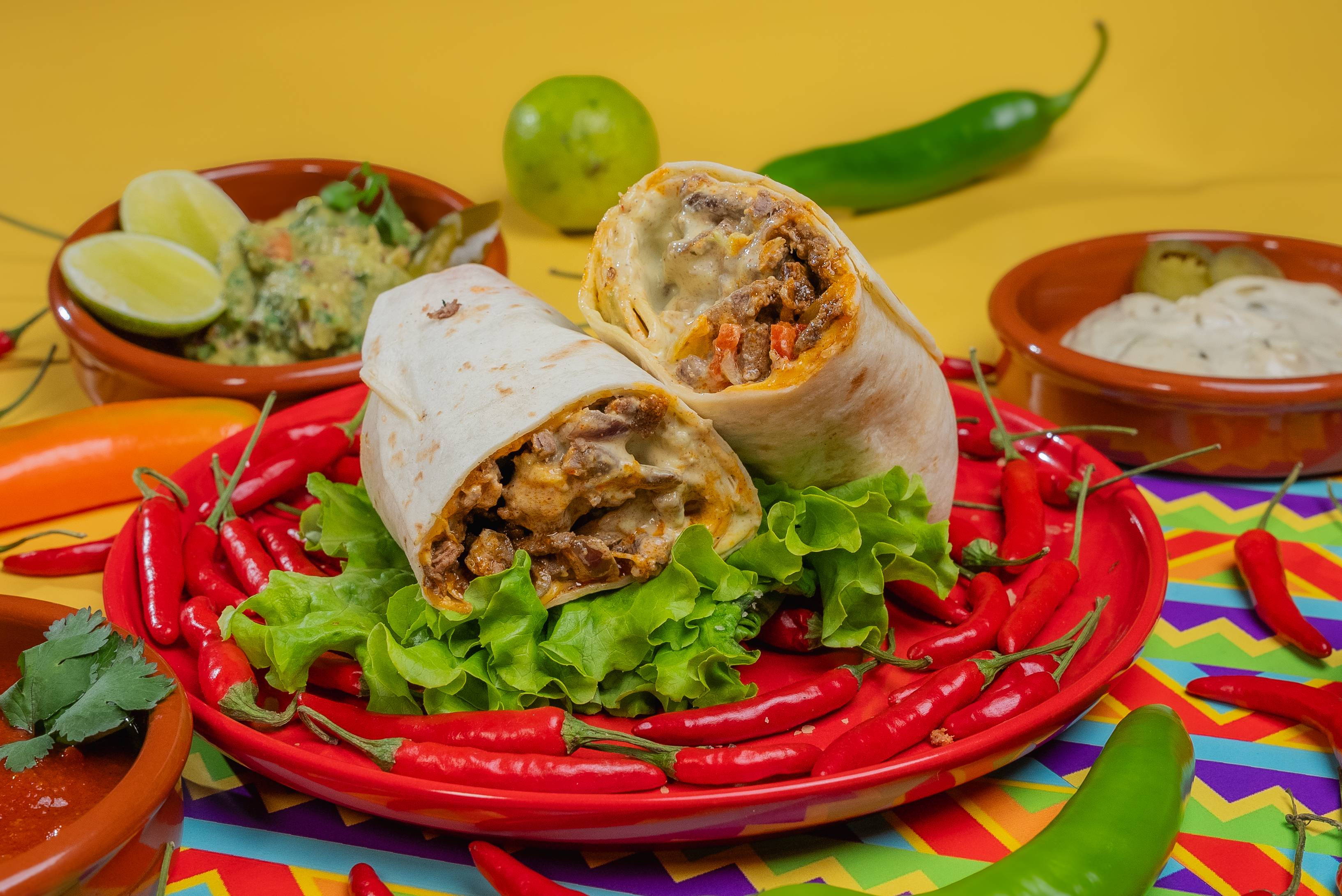Burrito cheese steak🌶️