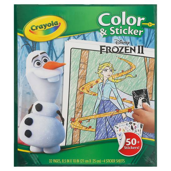 Crayola 3+ Disney Frozen 2 Color & Sticker