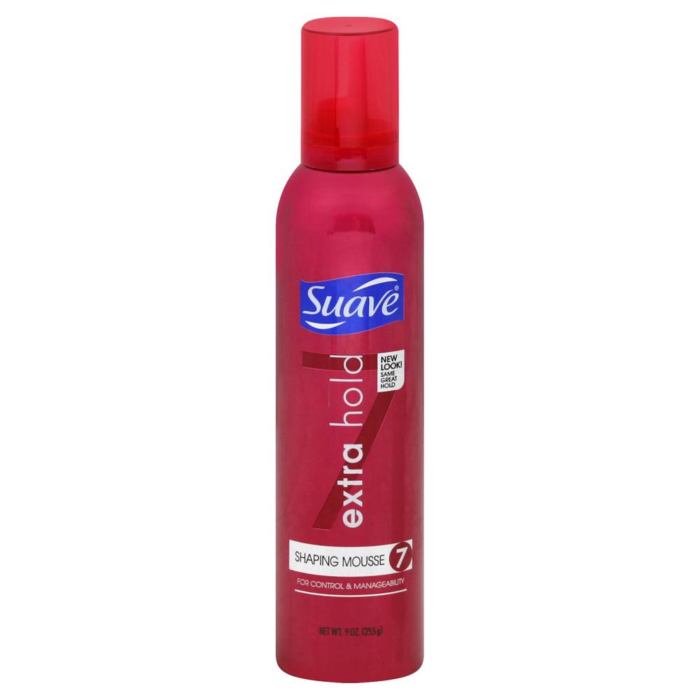 Suave Extra Hold Shaping Mousse