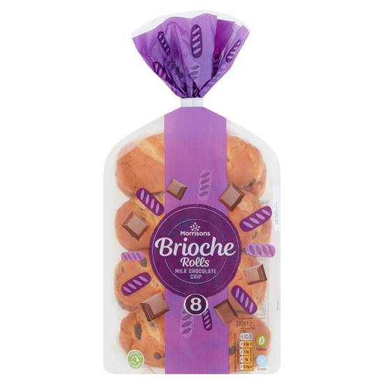 Morrisons Brioche Milk Chocolate Chip (280g)