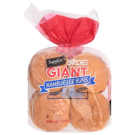 Signature Giant Hamburger Buns (8 ct)