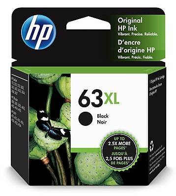 HP 63XL Black High Yield Ink Cartridge (F6U64AN#140), print up to 430 pages