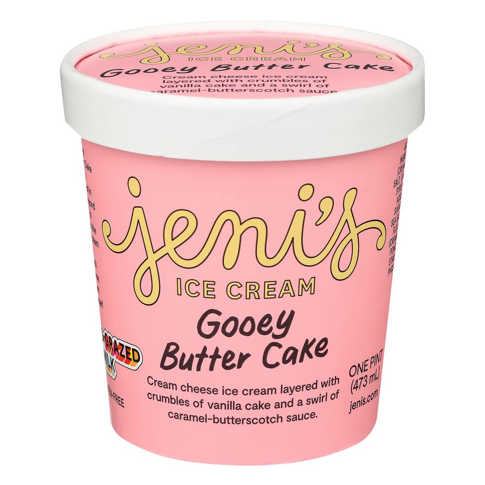 Jeni's Ice Cream, Gooey Butter Cake (16 oz)