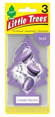Little Trees Lavender Macaron 3pk Air Freshener