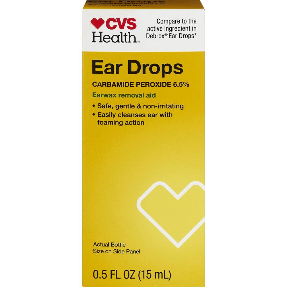 Cvs Health Ear Drops Earwax Removal Aid