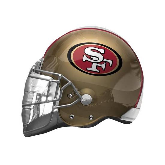 Uninflated San Francisco 49ers Balloon - Helmet