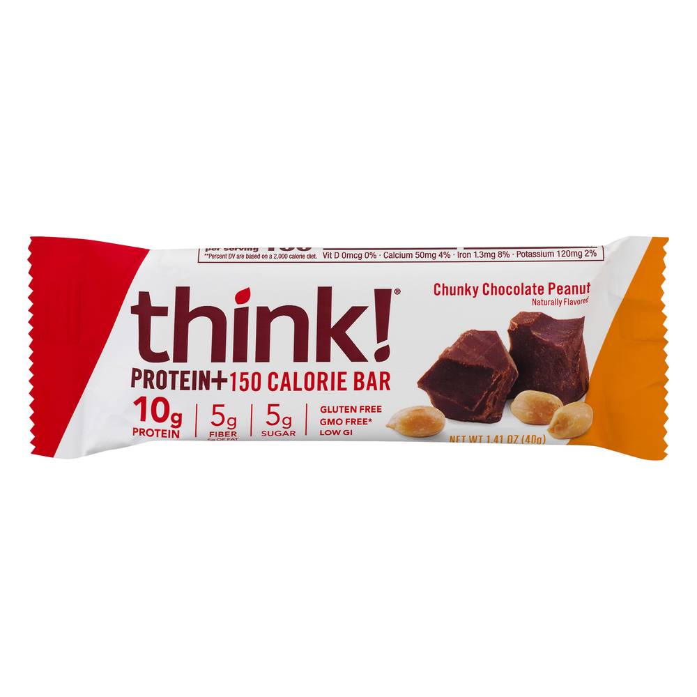 think! Gluten Free Chunky Chocolate Peanut Protein Bar (1.4 oz)