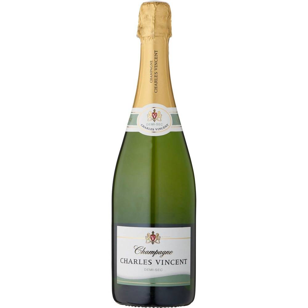 Charles Vincent - Champagne demi sec (750ml)