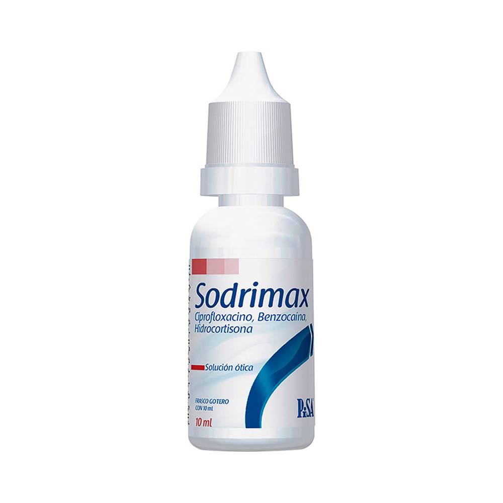 Pisa sodrimax ciprofloxacino solución 2 mg (10 ml)
