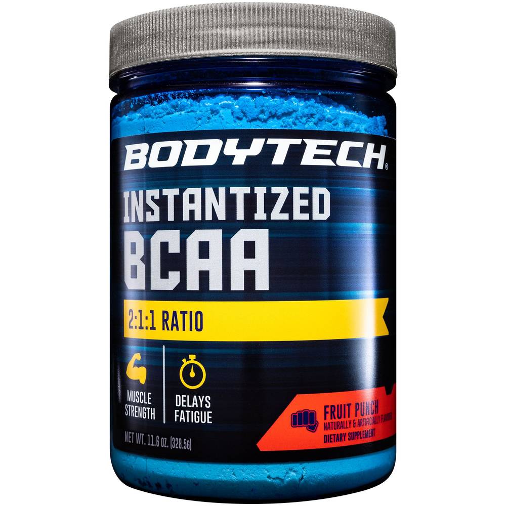 Bodytech Instantized Bcaa Dietary Supplement Powder (fruit punch)