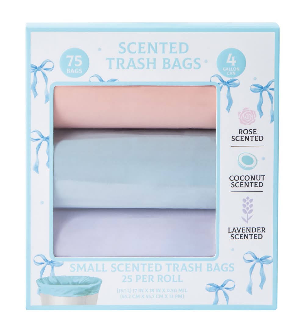 Small Scented Trash Bags 75-Pack