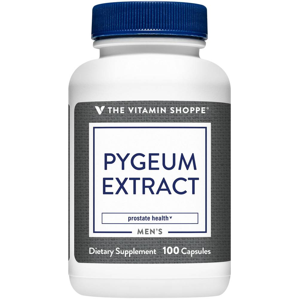 The Vitamin Shoppe Pygeum Extract For Prostate Health Dietary Supplement