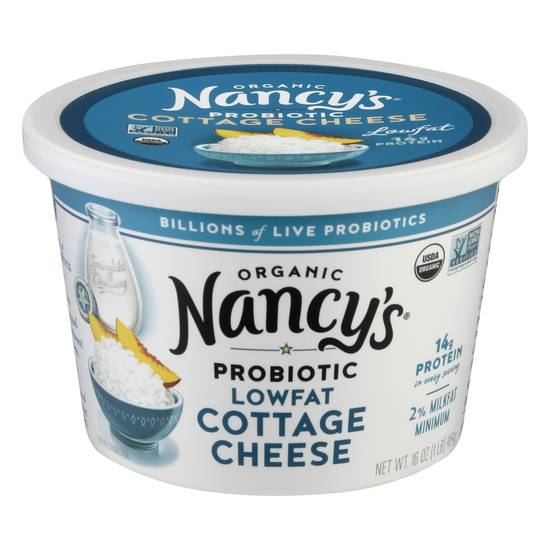 Nancy's Organic Probiotic Lowfat Cottage Cheese