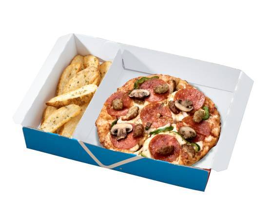 ピザBENTO ドミノ・デラックス＋お好きなサイド Pizza BENTO Domino's Deluxe + Any Side