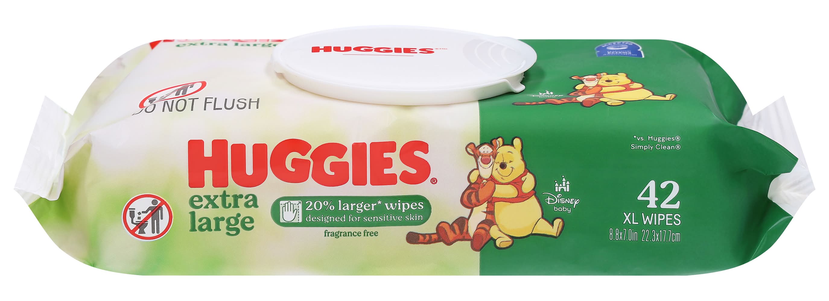 Huggies Simply Clean Wipes, XL (42 ct)