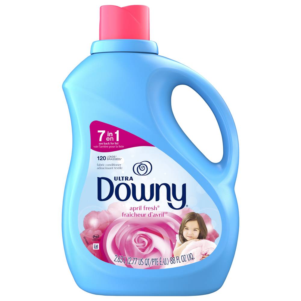 Ultra Downy 7 In 1 April Fresh Fabric Conditioner (88 fl oz)