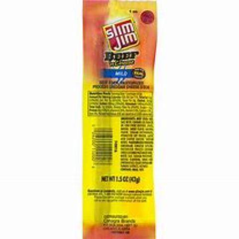 Slim Jim Mild Beef Cheese Stick 3oz