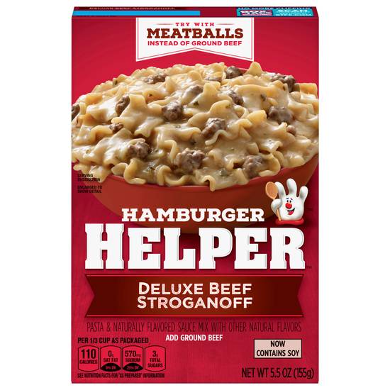 Hamburger Helper Deluxe Beef Stroganoff