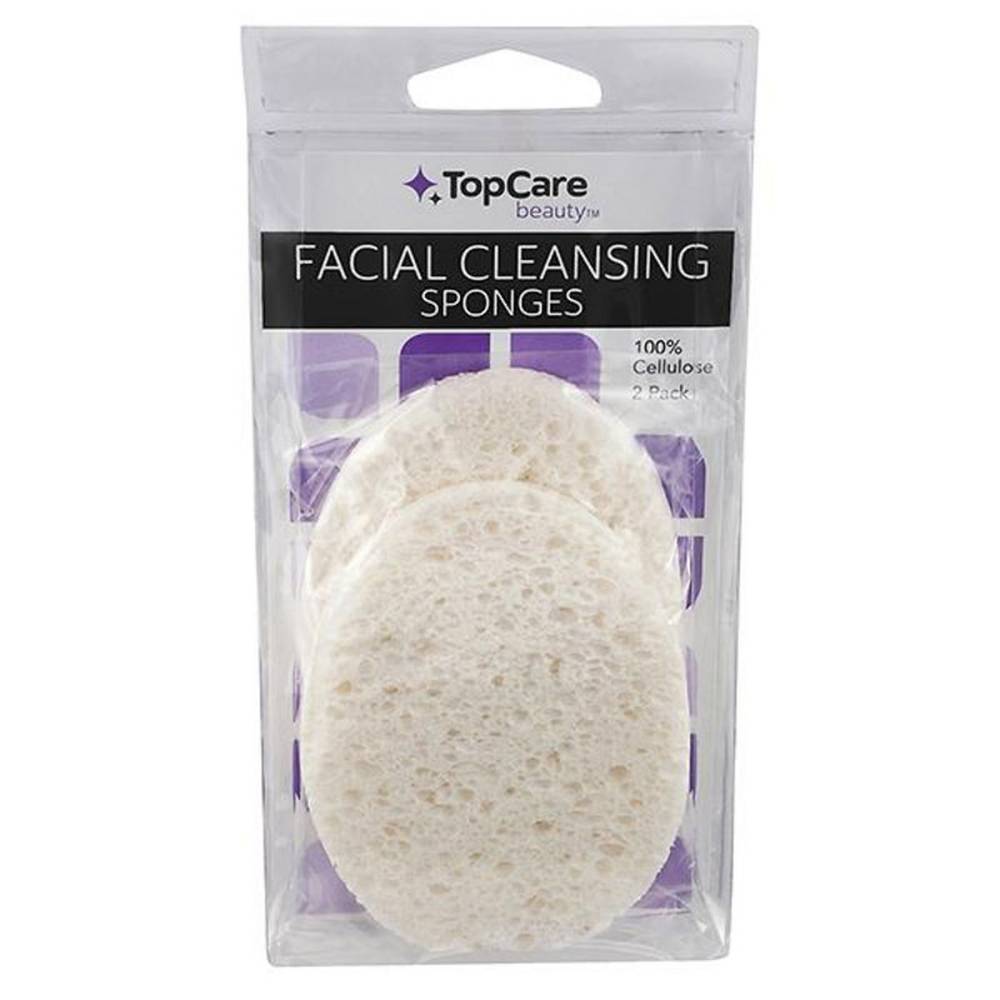 Topcare Facial Cleansing Sponges 2 Ea