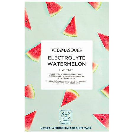 Vitamasques Electrolyte Watermelon Sheet Mask - 1.0 ea