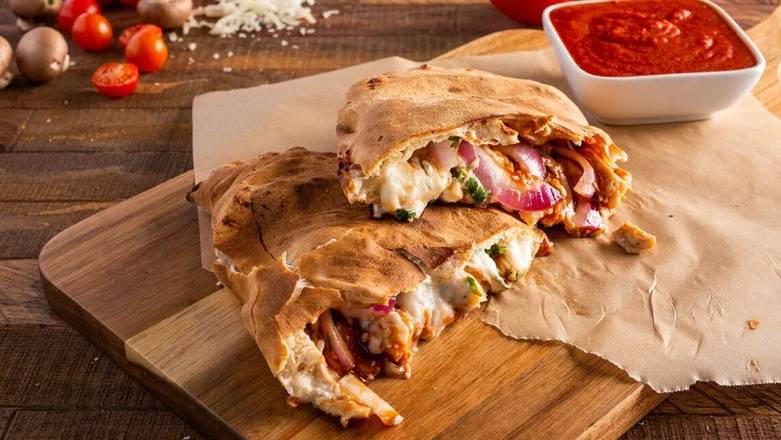 BBQ Chicken Calzone