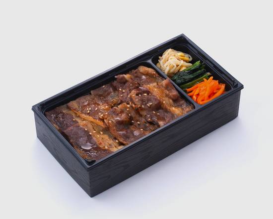 牛カルビ焼肉弁当　 Kalbi Yakiniku (grilled beef) Bento